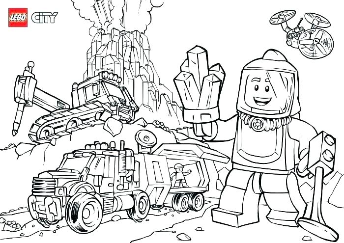 700x495 Lego City Police Coloring Pages Colouring