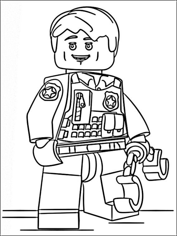 568x758 Lego Police Coloring Pages 8 Coloring Pages For Kids