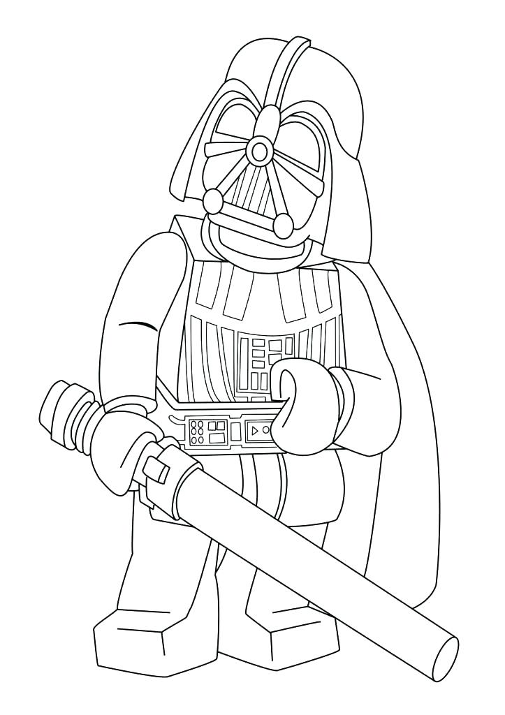 723x1024 Lego Star Wars Coloring Page
