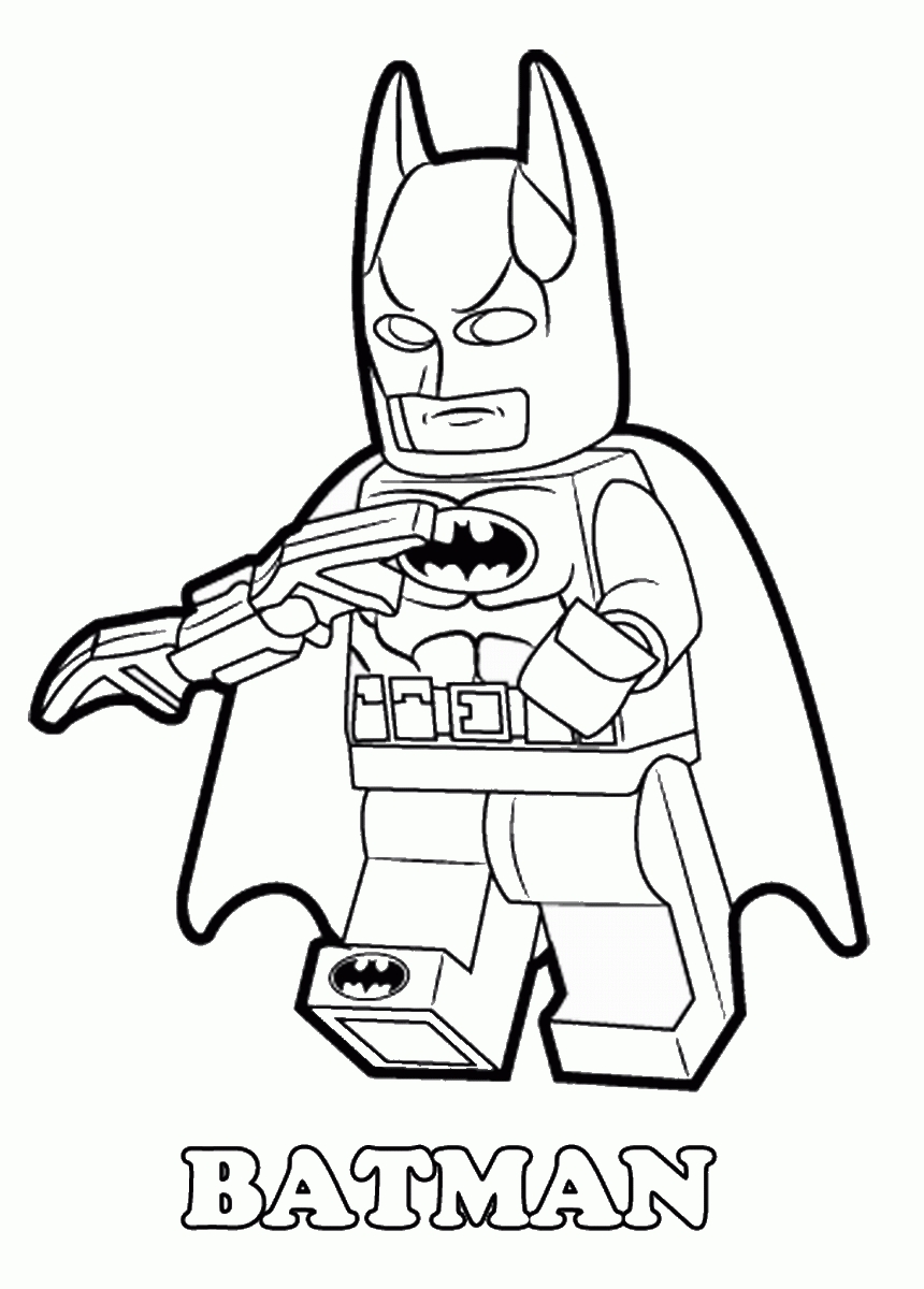 860x1200 Lego Batman Movie Coloring Pages
