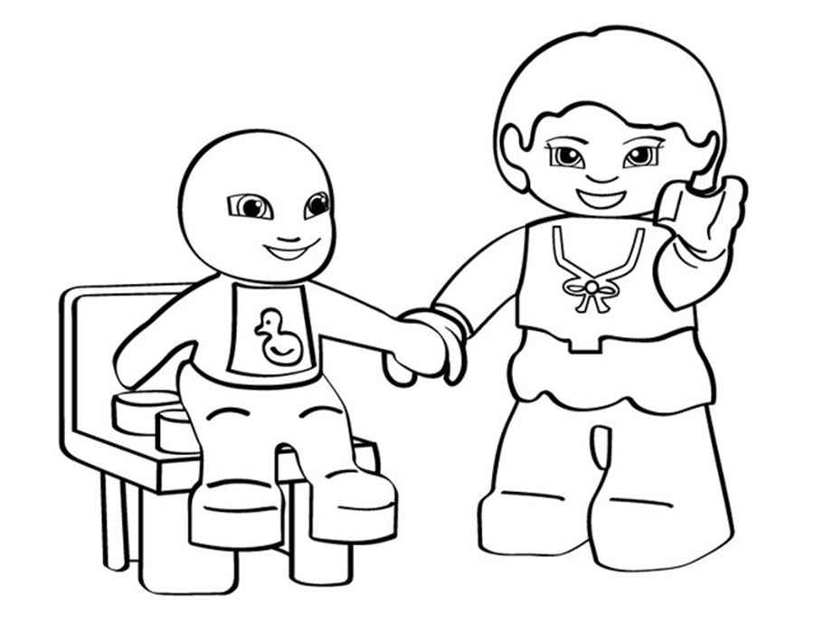 900x700 Lego Coloring Pages