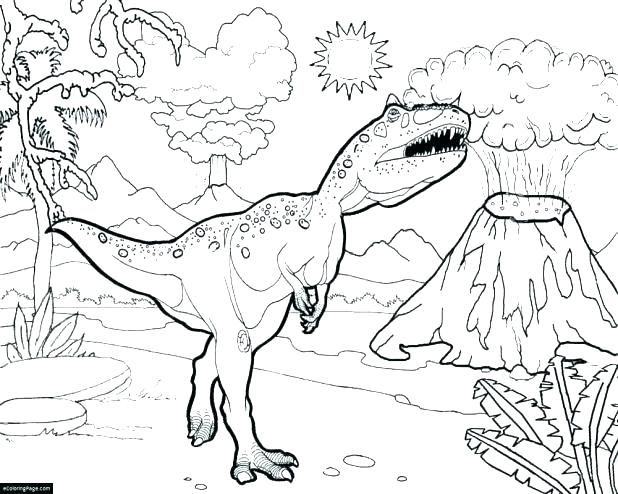 618x494 Trex Coloring Page Coloring Page T Coloring Sheet T Coloring Pages