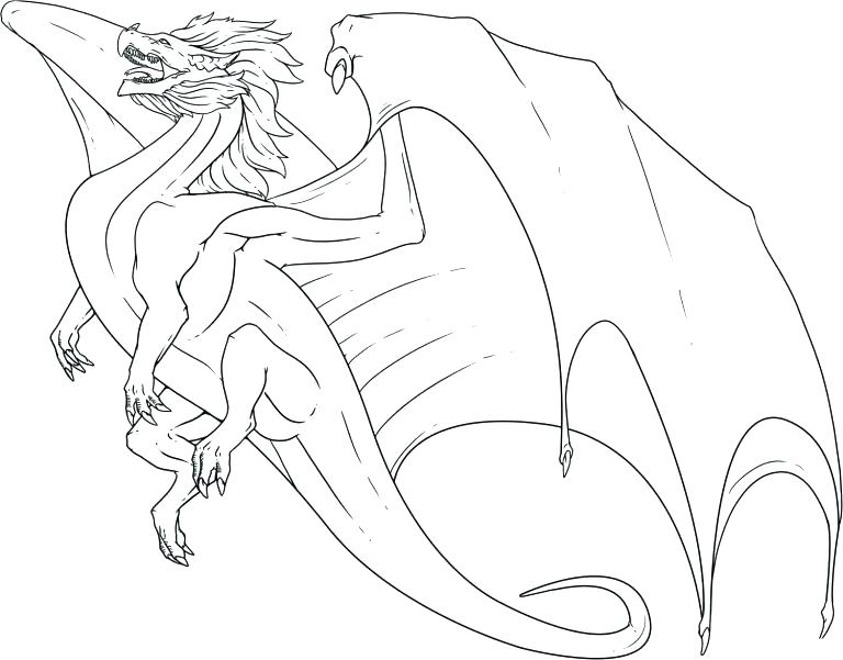 768x601 Lego Dragon Colouring Pages Coloring Free Printable For Kids
