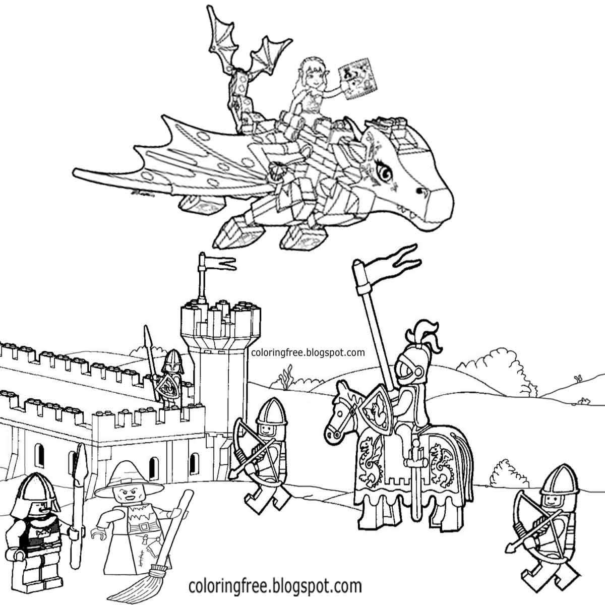 1200x1200 Lovely Lego Dragon Coloring Free Coloring Pages For Children