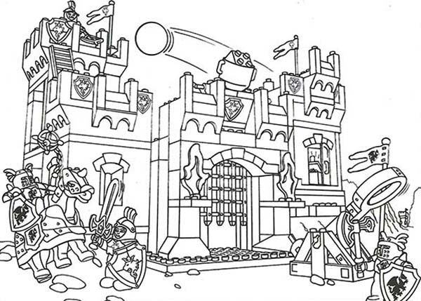 600x429 Lego Duplo Middle Age War Coloring Pages Batch Coloring