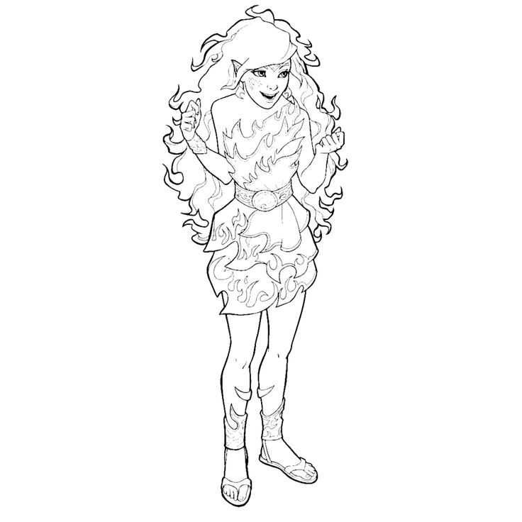 Lego Elves Coloring Pages