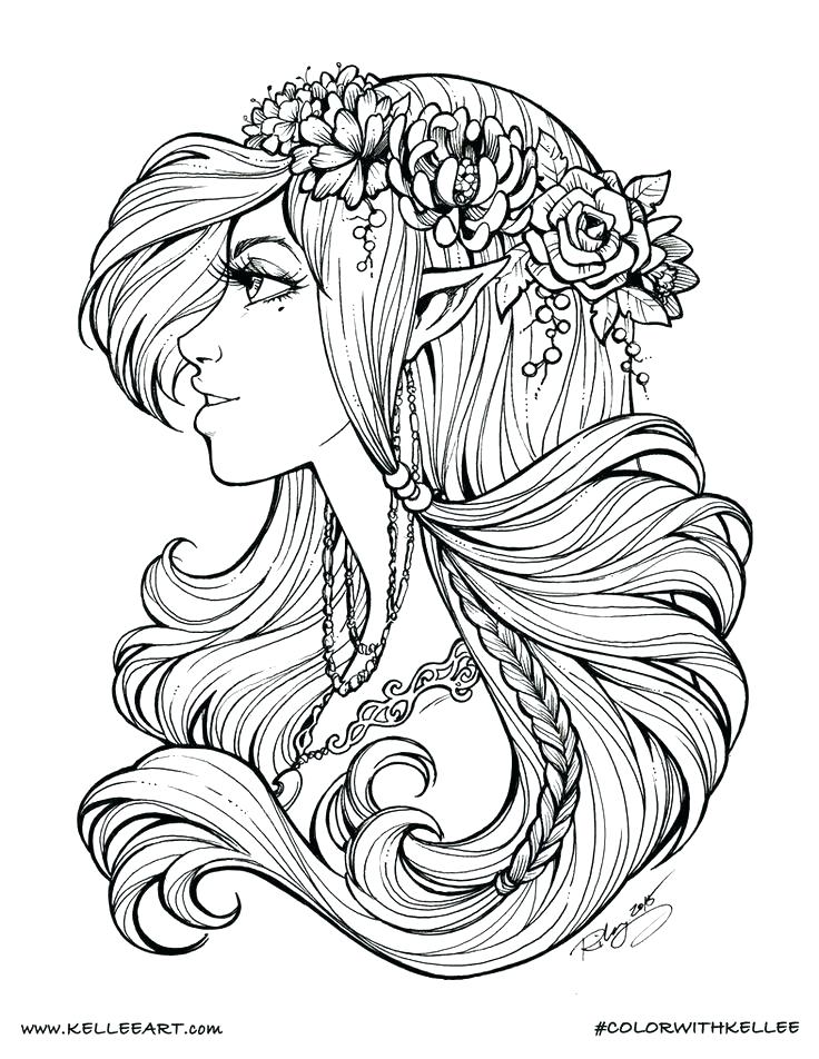 736x952 Helper Coloring Page Free Printable Elf For Kids 5 Lego Elves
