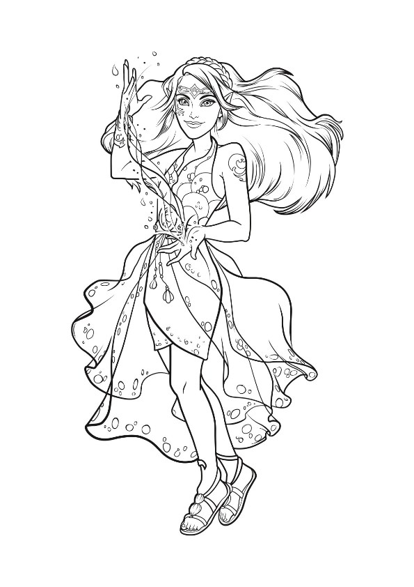 595x842 Lego Elves Coloring Pages