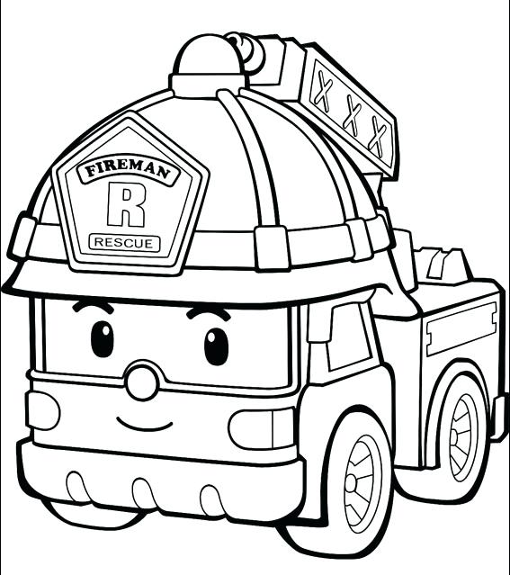 567x639 Fire Truck Coloring Pages Fire Fighters With Hose Lego City Fire