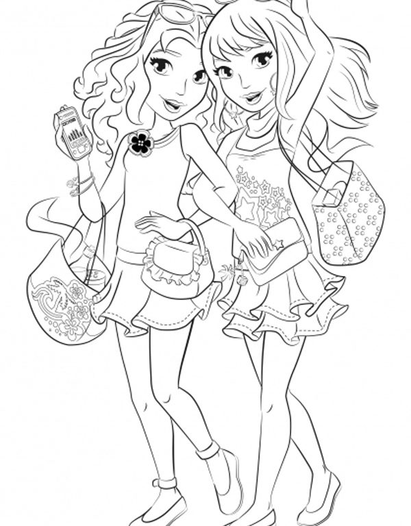 600x768 Stunning Design Lego Friends Coloring Pages Lego Friends Coloring