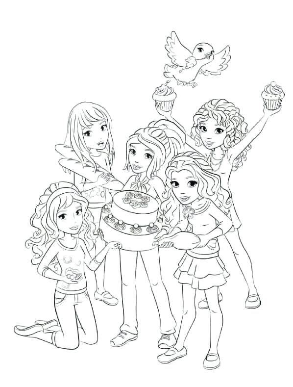 598x789 Coloring Pages Lego Friends Friends Coloring Pages Google Lego