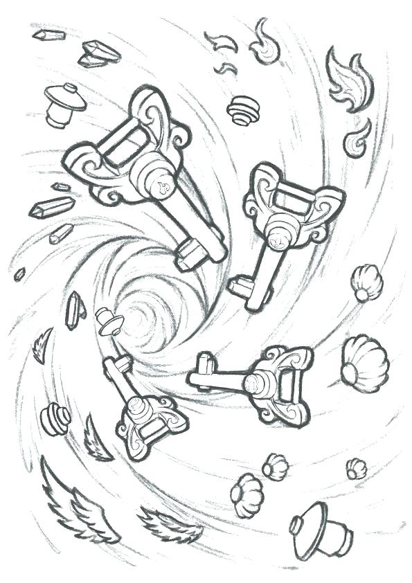 595x842 Free Lego Elves Coloring Pages