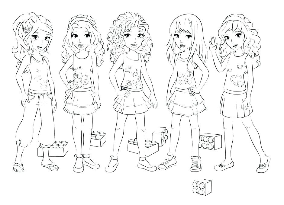 940x679 Lego Friends Coloring Book As Well As Coloring Pages To Print Free