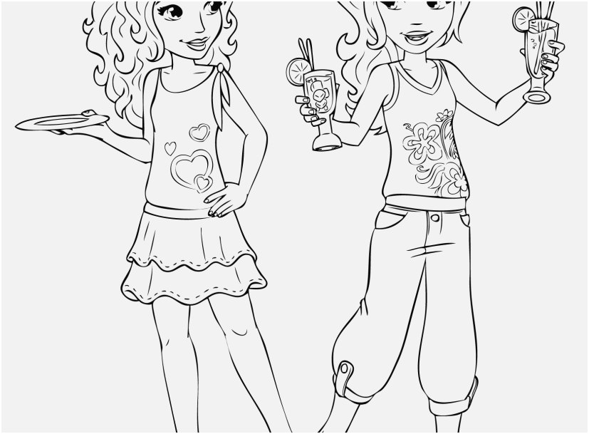 827x609 Lego Friends Coloring Pages Printable
