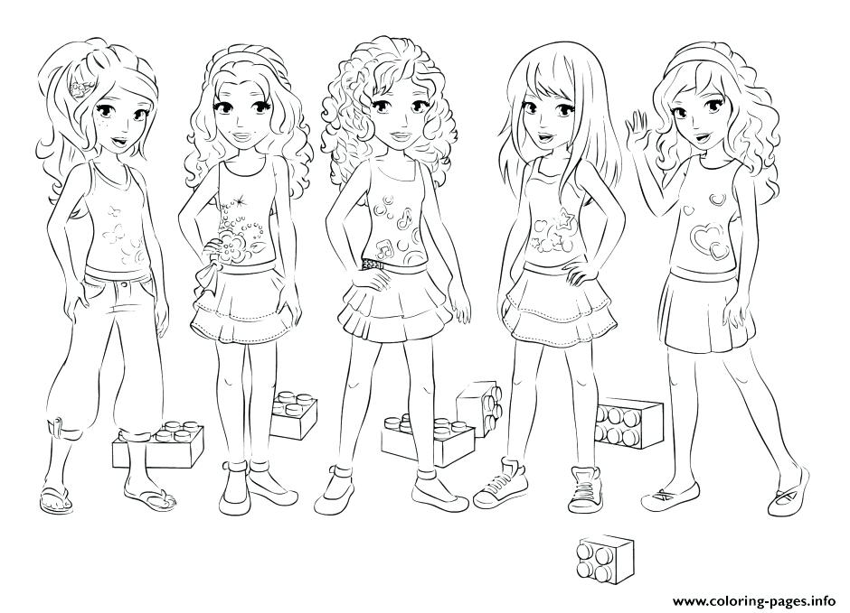 940x679 Lego Girl Coloring Pages Girl Coloring Pages Latest Friends