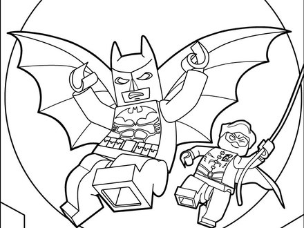 Lego Green Lantern Coloring Pages