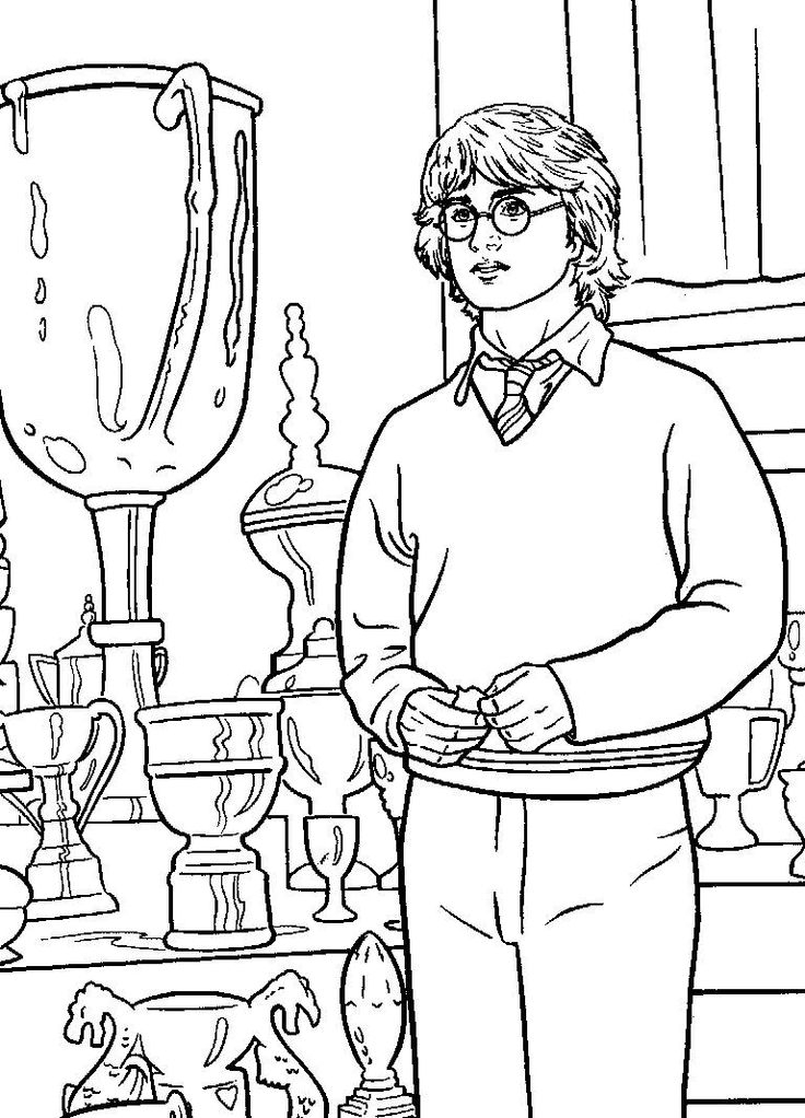 Lego Harry Potter Coloring Pages