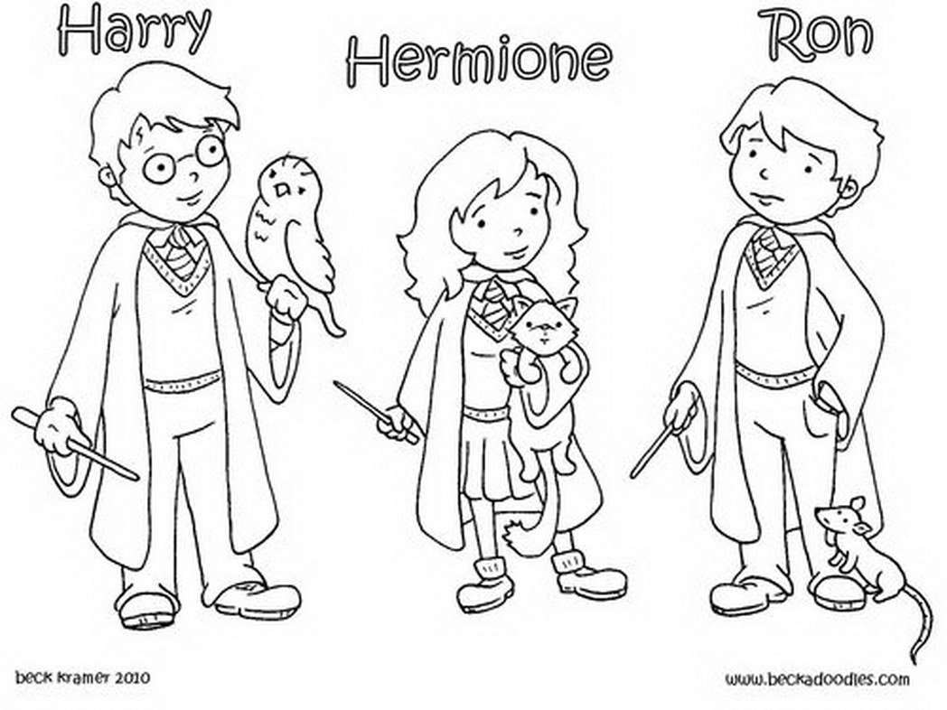 1048x786 Harry Potter Coloring Pages Trend To Print 7 10512 Ribsvigyapan