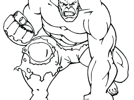440x330 Hulk Printable Coloring Pages Hulk Coloring Pages Printable Kids