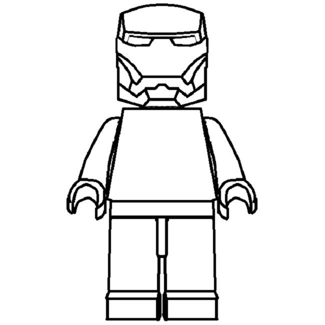 650x650 Lego Iron Man Coloring Pages To Print Superhero