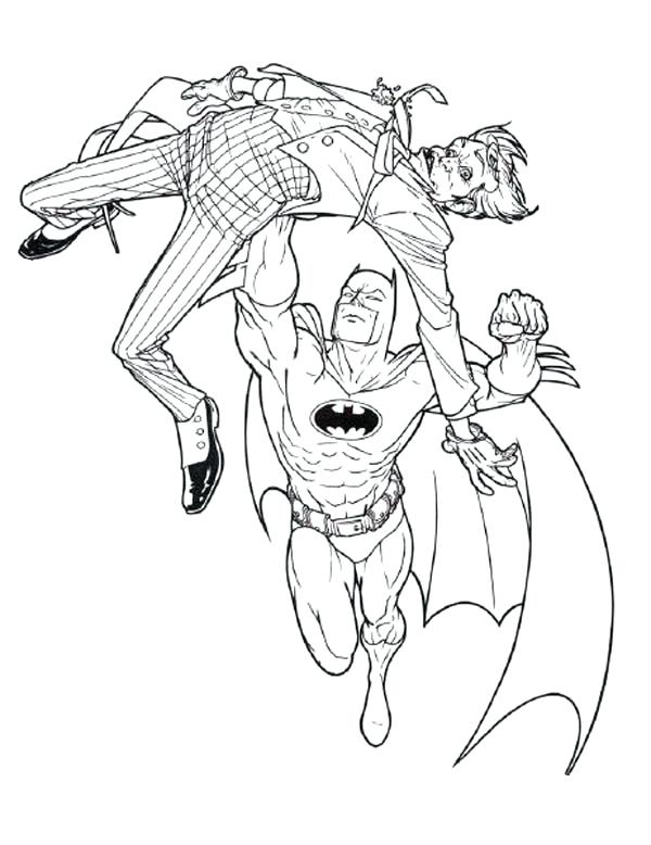 600x778 Coloring Page Batman Batman Joker Coloring Pages Batman And Joker