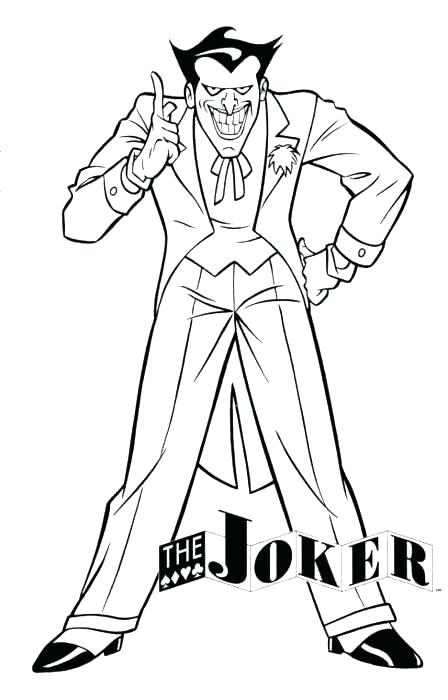 448x700 Joker Coloring Pages Batman Joker Coloring Pages Full Size Of Cute