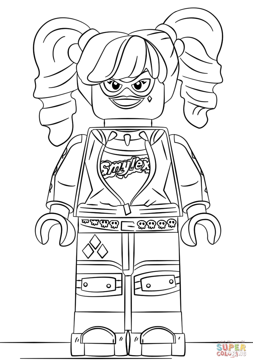 824x1186 21 Harley Quinn And Joker Coloring Pages Printable Free Coloring