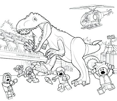 400x347 As Well As Large Size Of Park Coloring Pages Best T Lego Jurassic