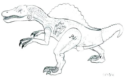 500x314 Jurassic Park Coloring Park 4 Coloring Pages Jurassic Park 2