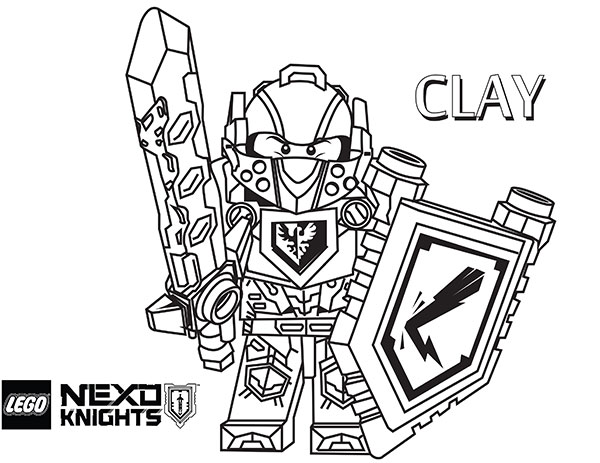 600x463 29 New Lego Nexo Knights Coloring Pages Released! The Brick Show