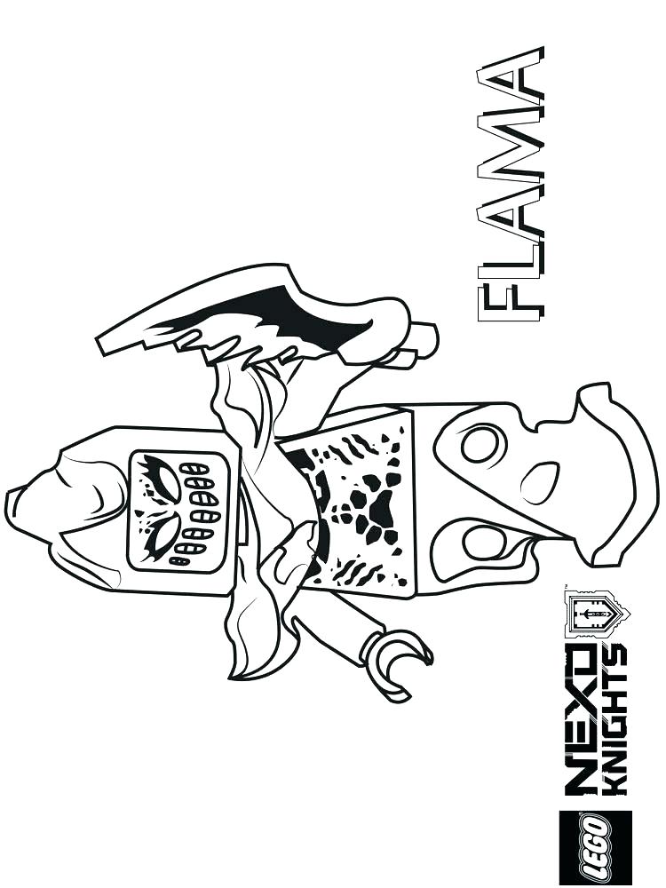 750x1000 Nexo Knights Coloring Pages Icontent