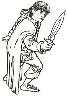 Lego Lord Of The Rings Coloring Pages