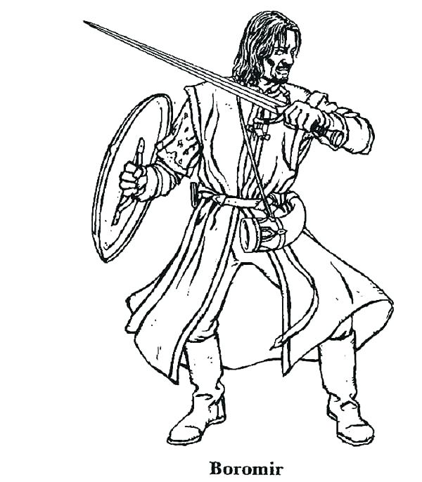 600x686 Lord The Rings Coloring Pages Coloring Pages Gallery