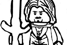 236x157 Lego Lord Of The Rings Coloring Pages! Middle Earth Free