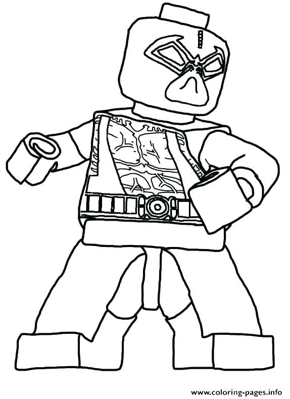 Lego Marvel Superheroes Coloring Pages