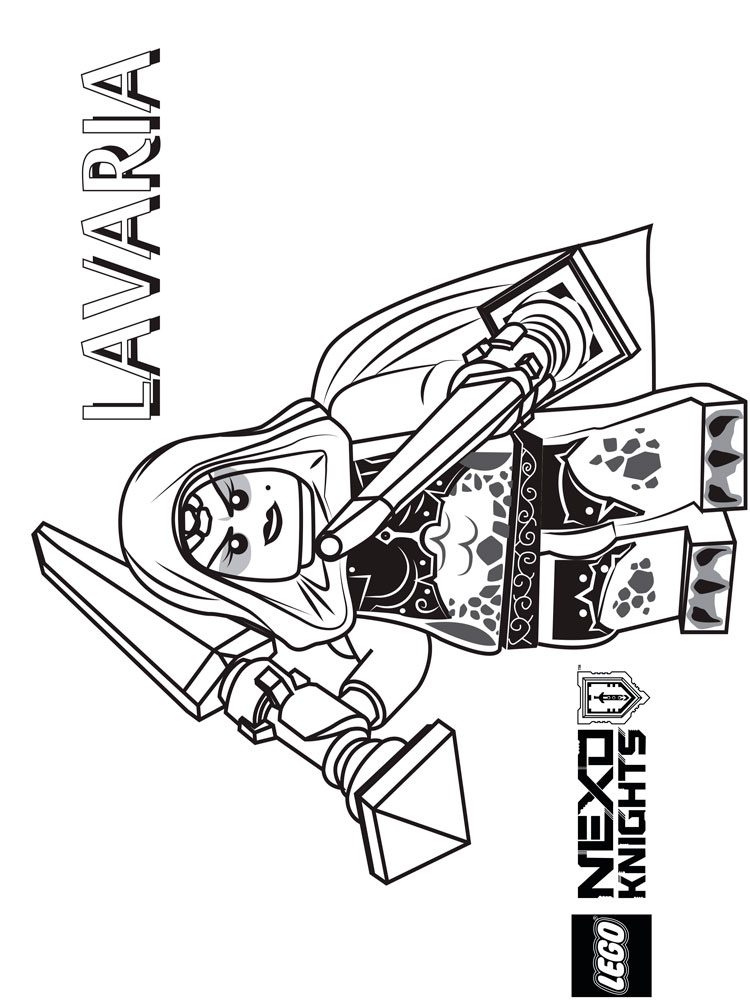 750x1000 Lego Nexo Knight Coloring Pages. Free Printable Lego Nexo Knight