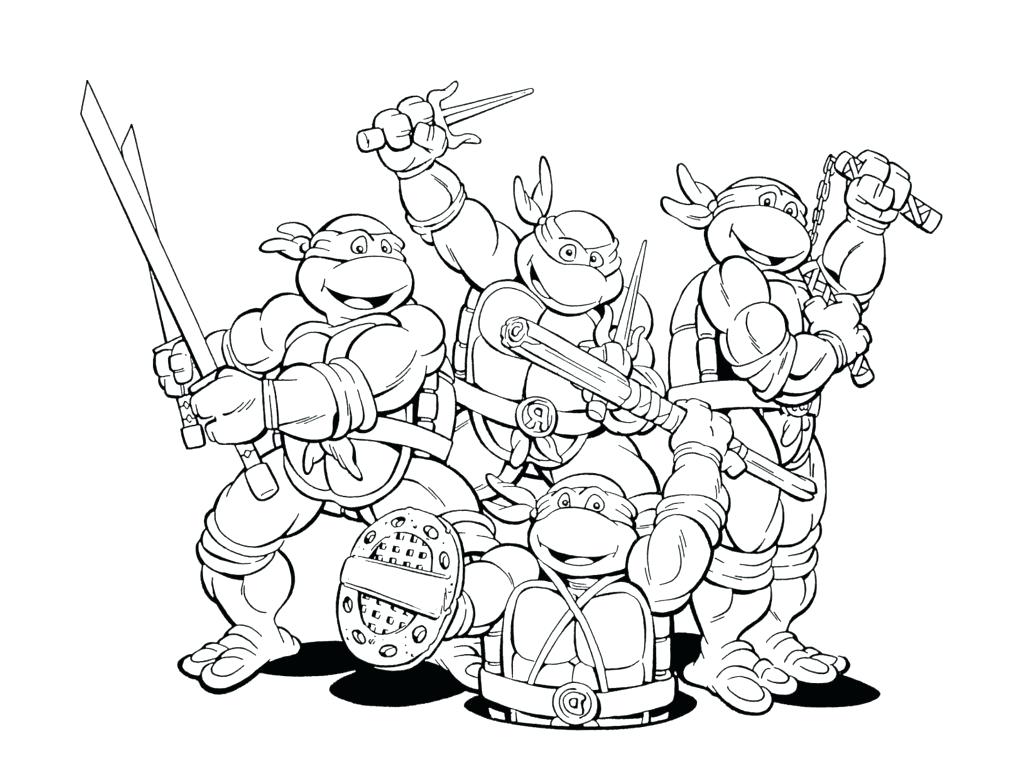 1024x765 Ninja Coloring Pages Printable Extremely Creative Pictures