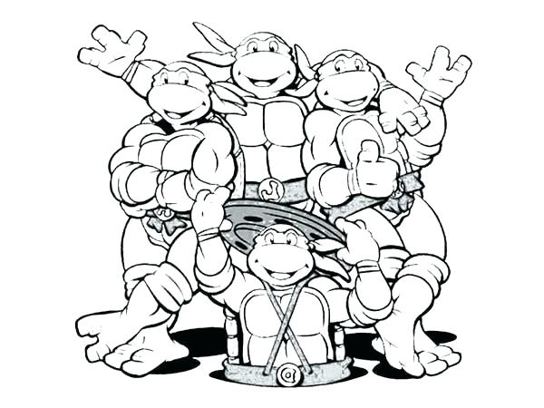 600x450 Teenage Mutant Ninja Turtles Color Pages