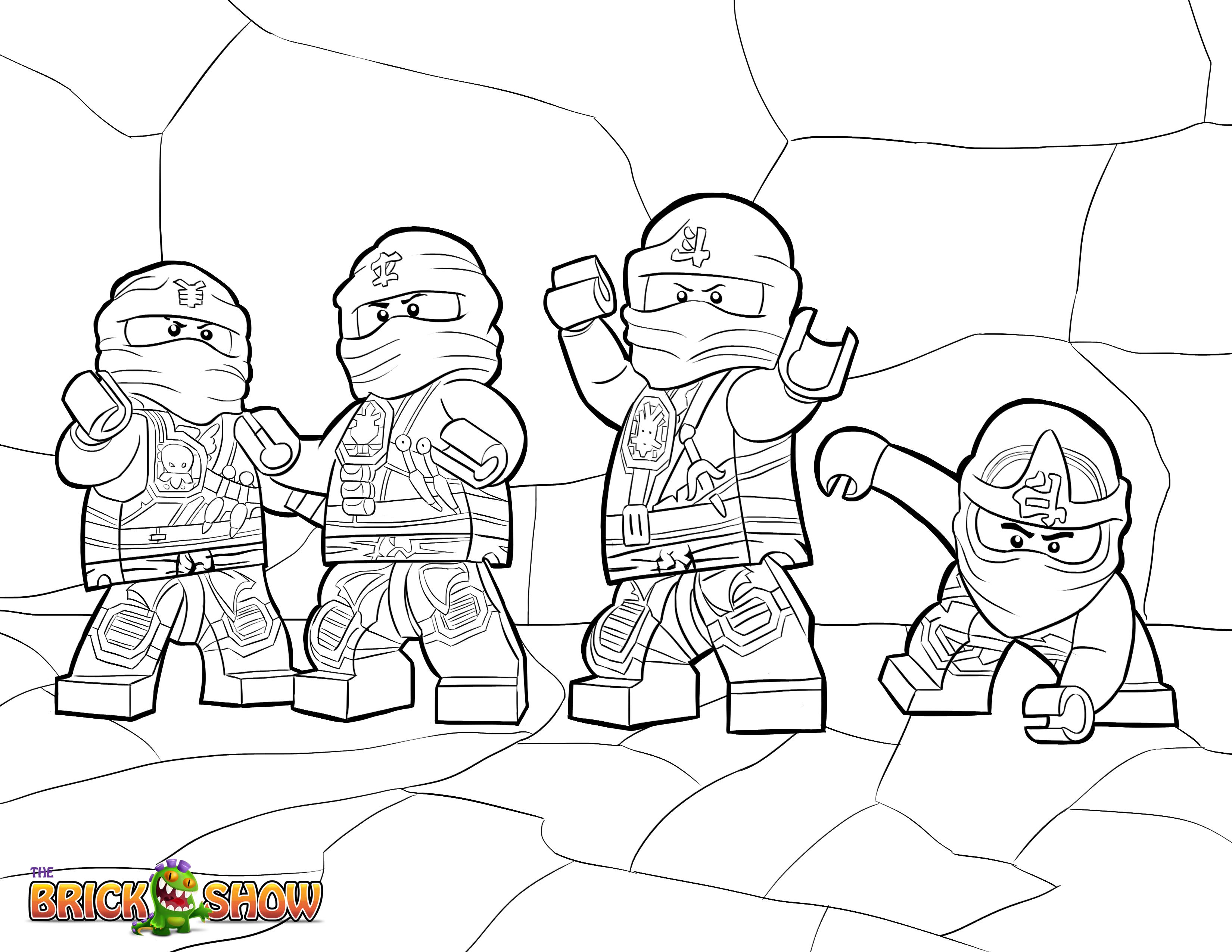 3300x2550 Lego Ninjago Coloring Page, Lego Lego Ninjago Zukin Ninjas