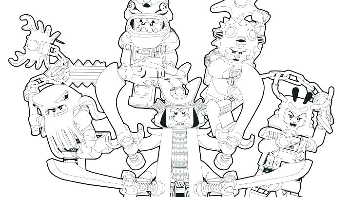 Lego Ninjago Coloring Pages Free