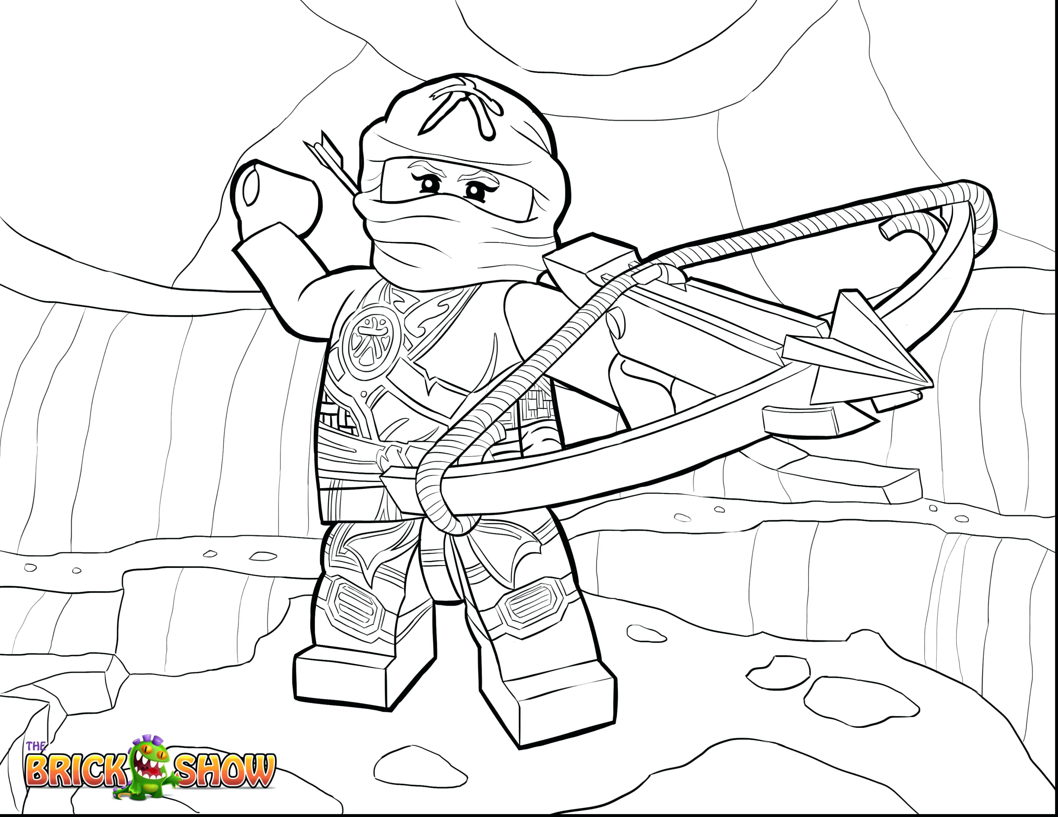 3630x2805 Best Of Lego Ninjago Coloring Pages Kai Zx