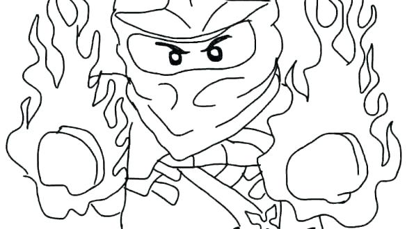 585x329 Ninjago Coloring Pages Kai Ninjago Coloring Pages Kai Zx