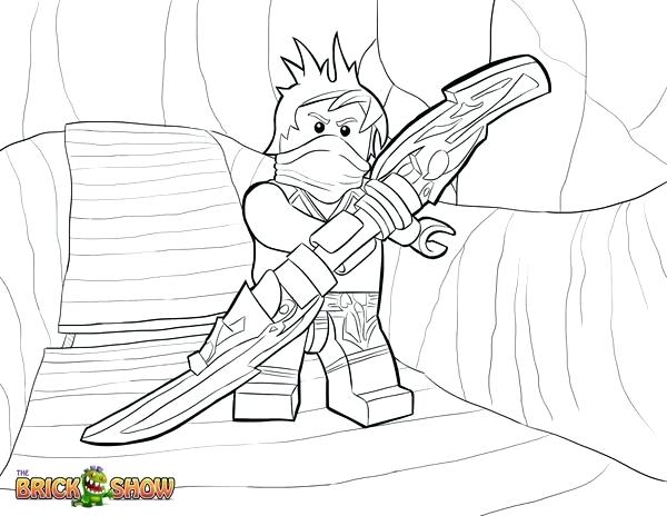 600x464 Lego Ninjago Kai Coloring Pages Tournament Of Elements Coloring
