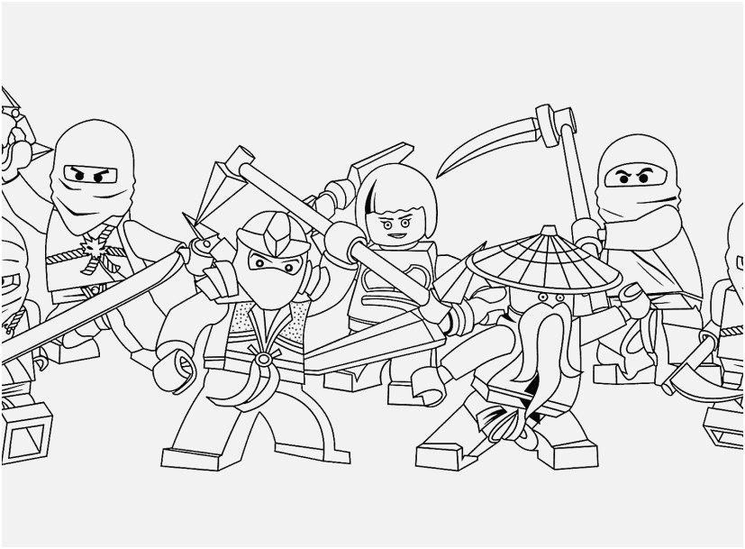 827x609 Lego Ninjago Coloring Pic Impressive Inspiration Free Printable