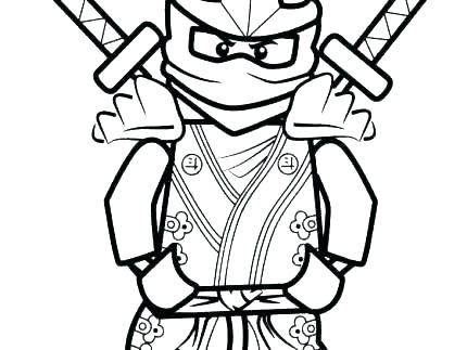 430x323 Ninjago Zane Coloring Pages
