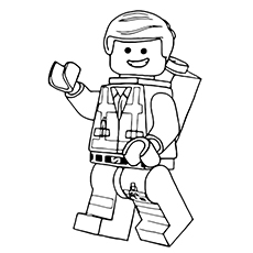Lego People Coloring Pages