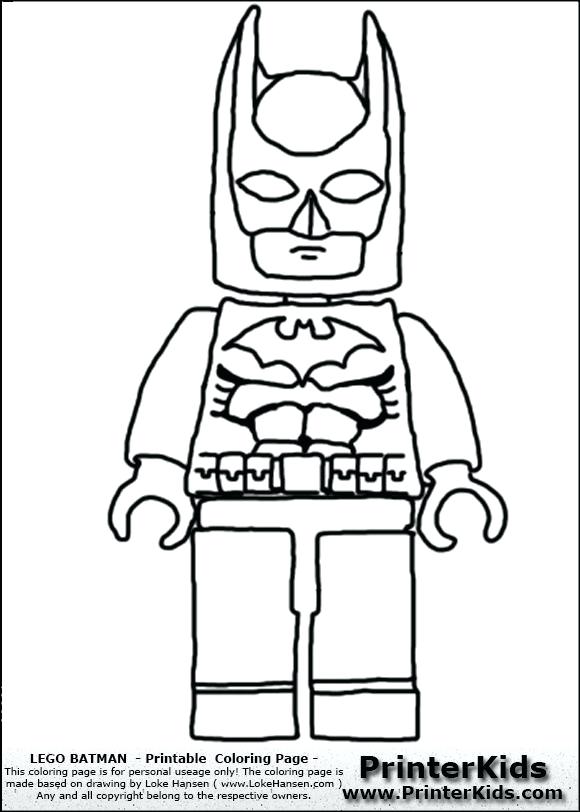 580x812 Lego Guy Coloring Page Batman Front View Coloring Page Lego Batman