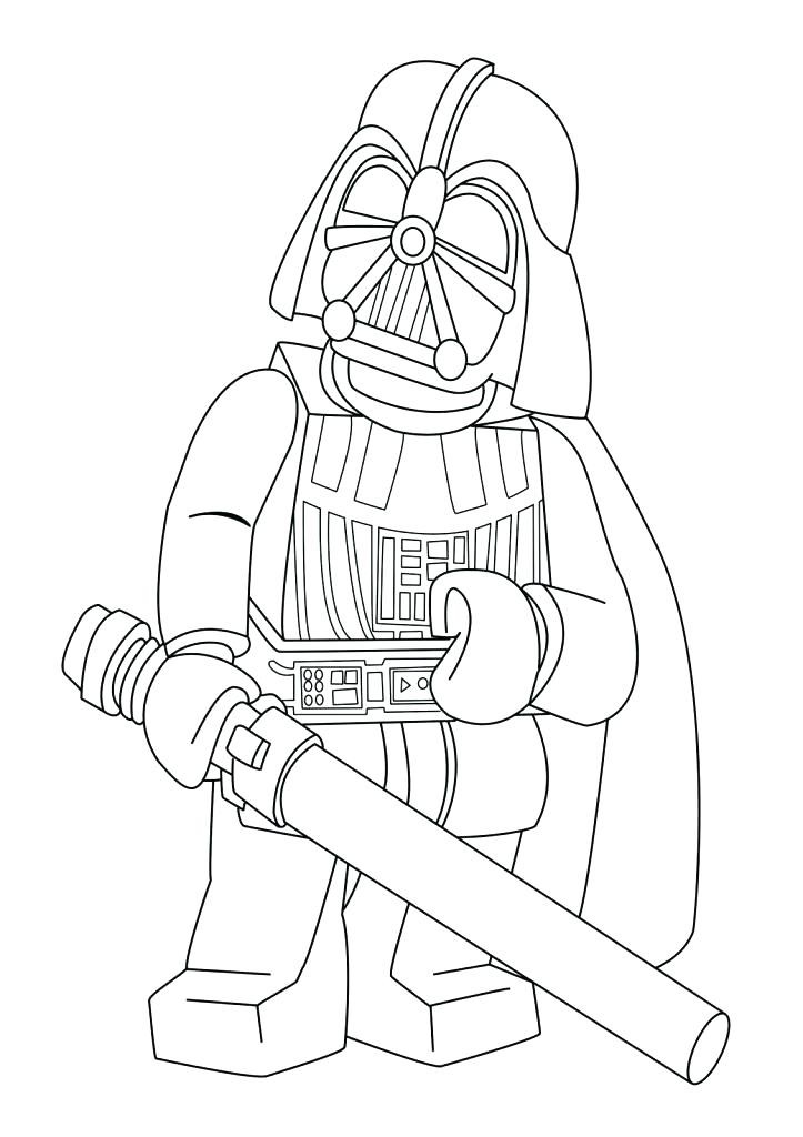Lego Person Coloring Pages