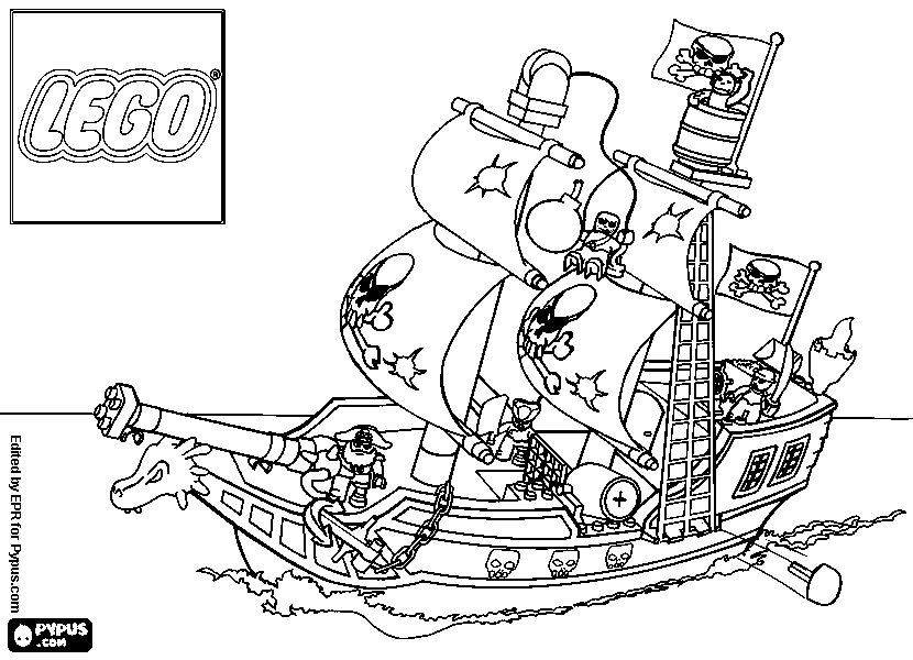 830x600 Pirate Lego Coloring Pages Lego Pirate Ship Coloring Page Get