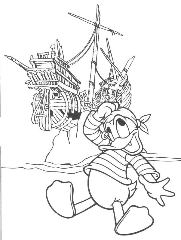 602x799 Pirate Color Page Have A Pirate Ship Full Of Fun With This Free